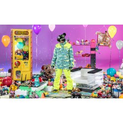 Rock Camo Men Tech Jacket